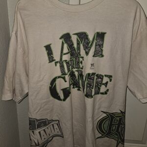 WWE x Cactus Jack by Travis Scott Triple H Beige Graphic Tee